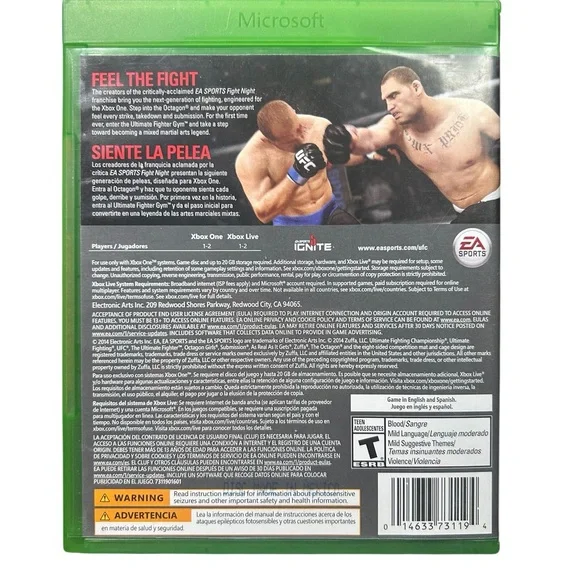 🥊 EA Sports UFC - Xbox One - Picture 3 of 3